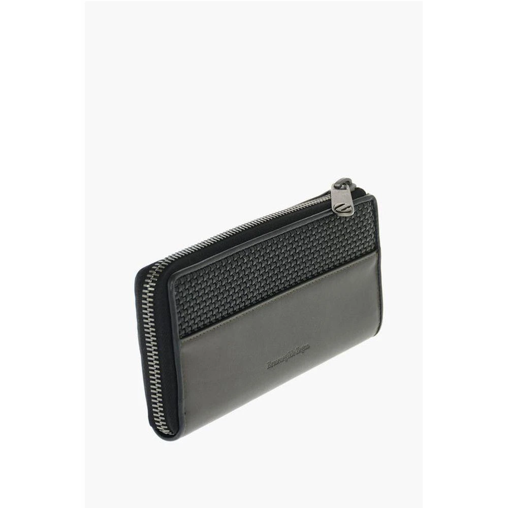 Ermenegildo Zegna Bicolor Leather Wallet 3