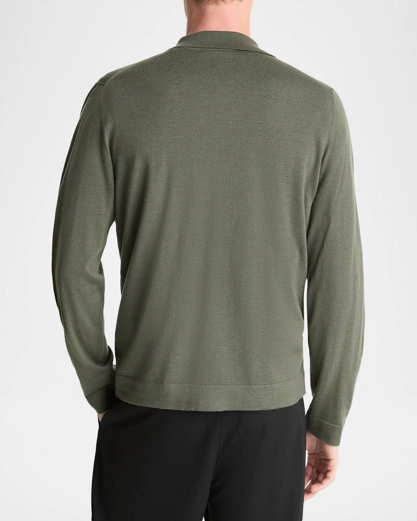 Vince Men
s Cashmere Knit Ribbed-Trim Cardigan 2