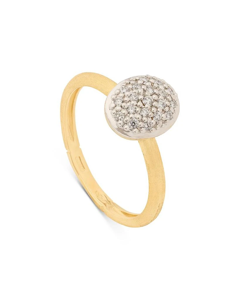 Marco Bicego 18K Yellow Gold Siviglia Diamond Cluster Ring 1