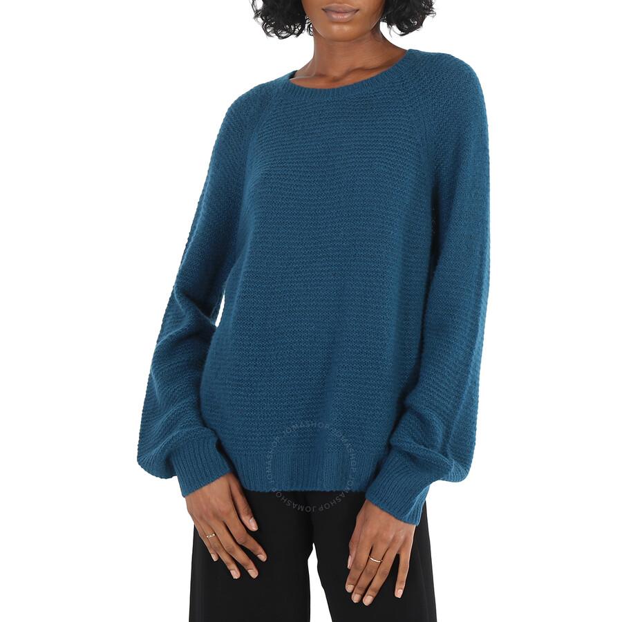 Max Mara Gazza Sweater In Turquoise