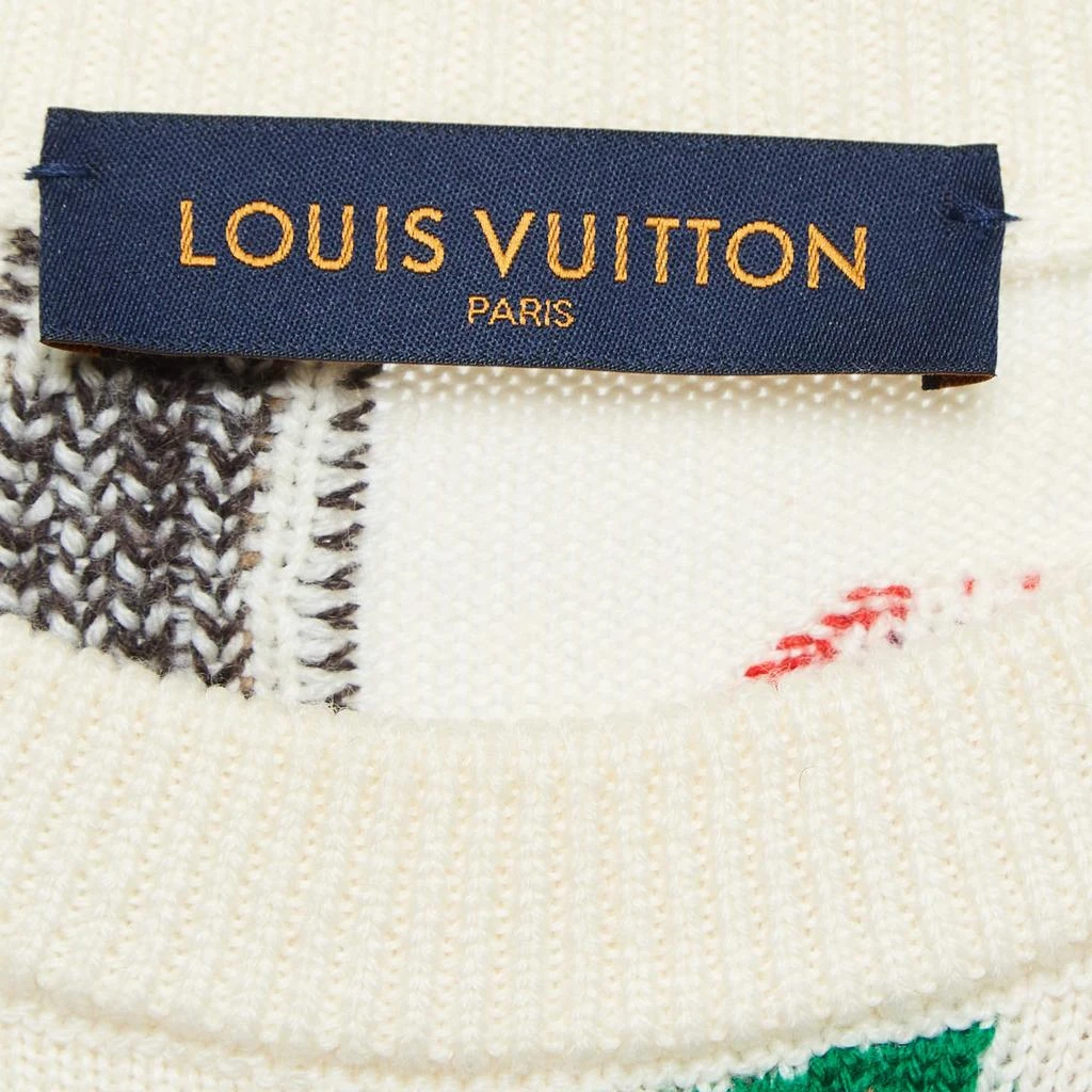 Louis Vuitton  Louis Vuitton x NBA Letters Intarsia Knit Crewneck Sweater S 11