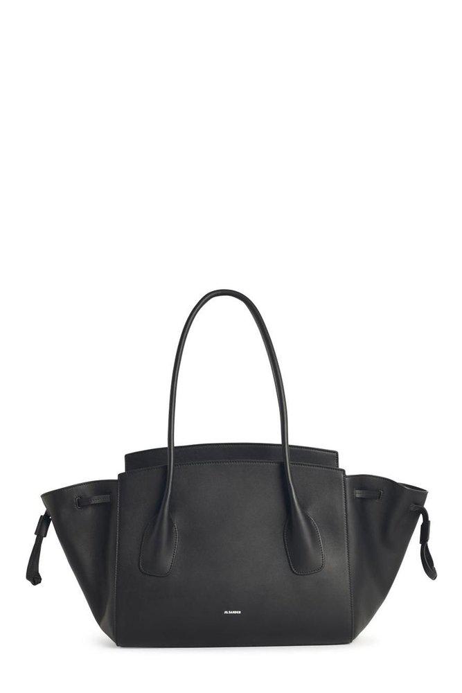 【送料&関税込】Jil Sander Cannolo Logo Embossed Small Tote Jil Sander Cannolo Logo Embossed Small Tote Bag | italist