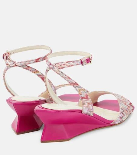 Missoni Zig Zag wedge sandals 3