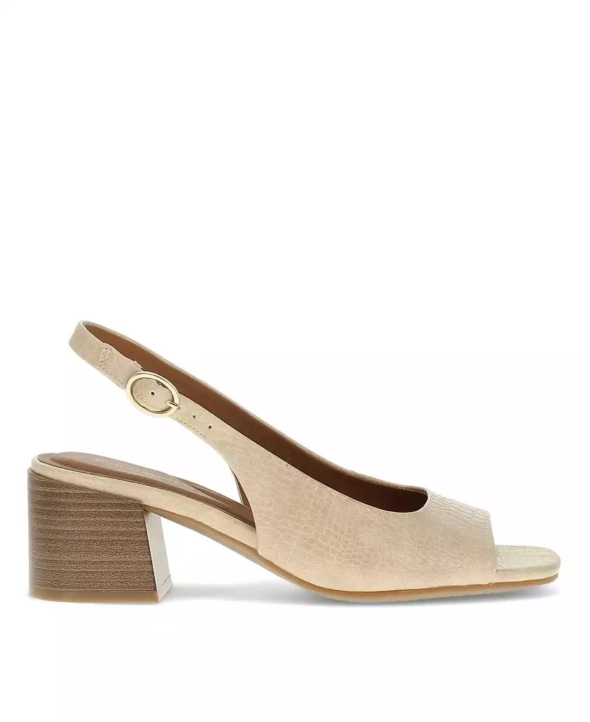 Baretraps Women's Promise Peep Toe Slingback Pump 2