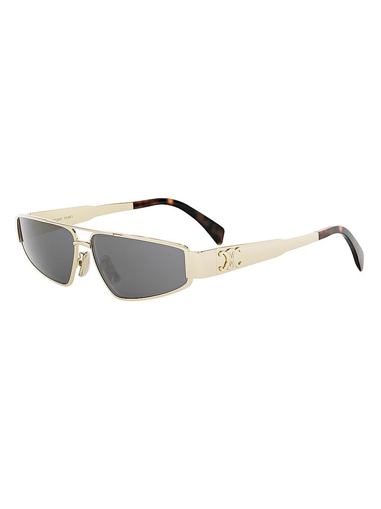 Celine Cl40292u Triomphe 57e Beige Sunglasses - Accessories
