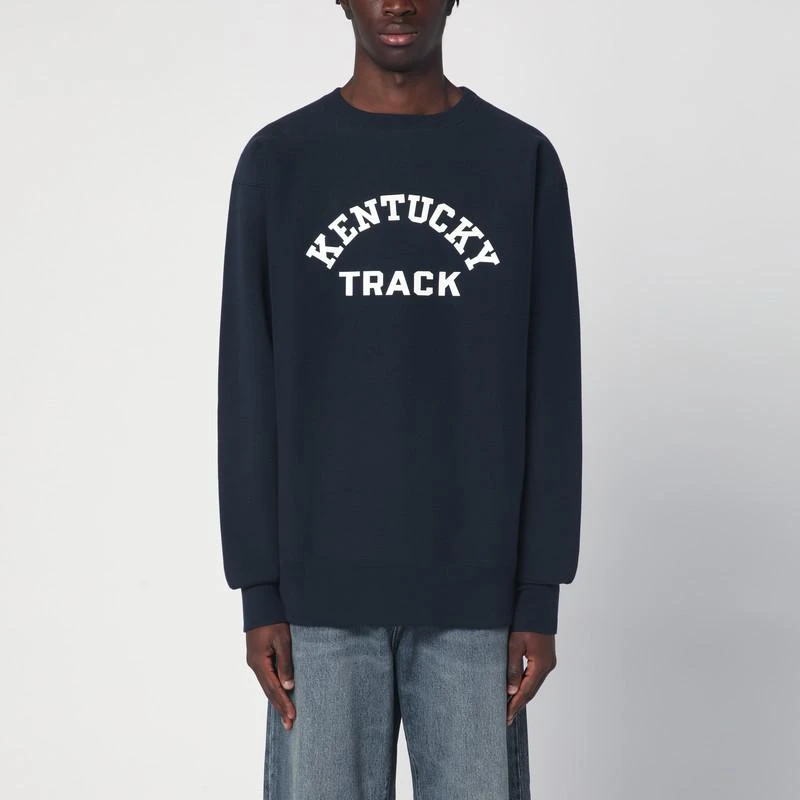 CHAMPION Navy blue sweatshirt True to Archive Reverse Weave 1