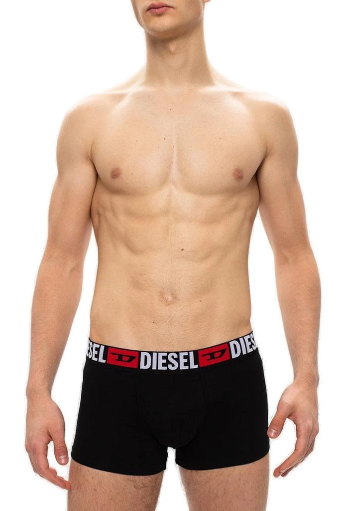 Diesel Diesel Umbx Damien Three Pack Logo-Print Boxers 2