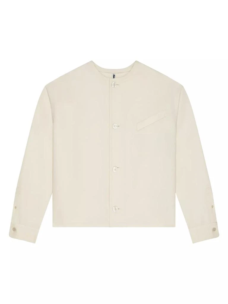 Givenchy Blouse in Wool with Gros Grain 1