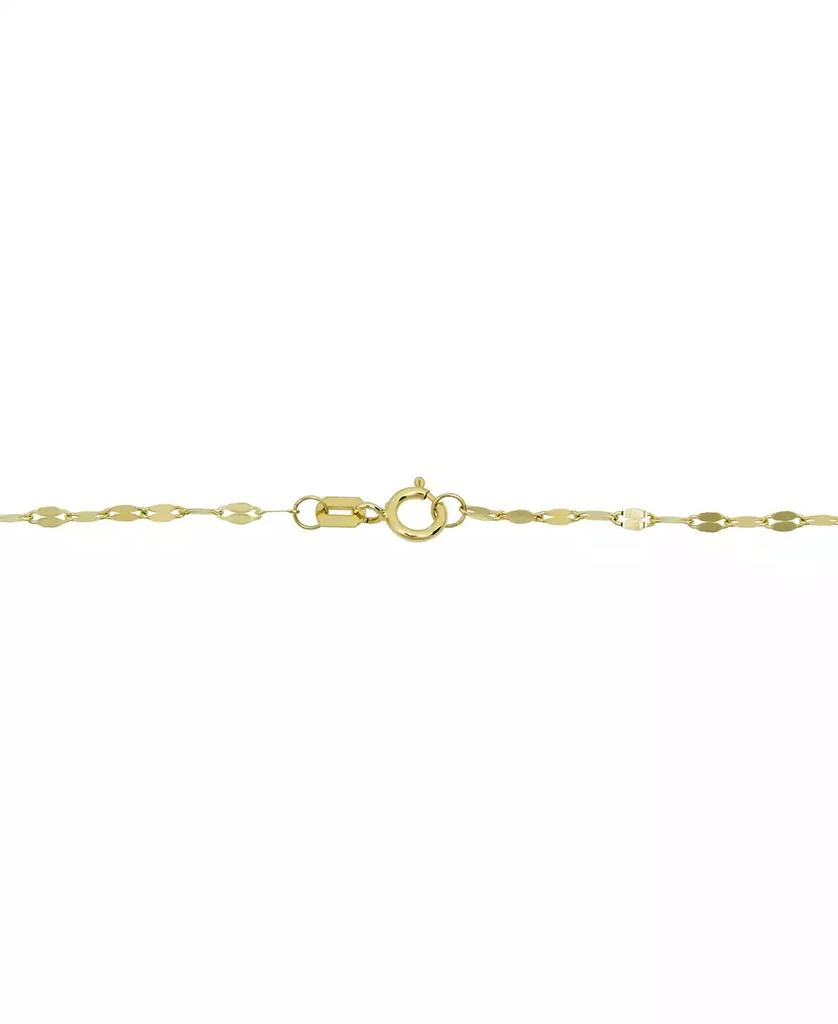 Macy's Double Bead Adjustable 18" Lariat Necklace in 10k Gold 5