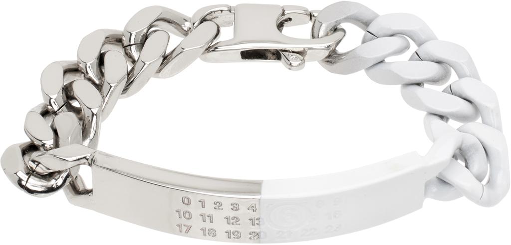 MM6 Silver Classic Chain Bracelet - JEWELRY - BeyondStyle MM6 Silver Classic Chain Bracelet - JEWELRY - BeyondStyle