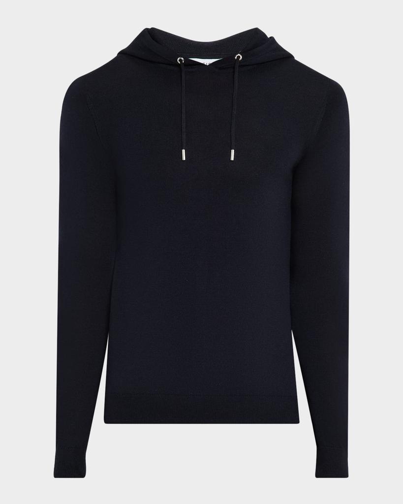 REISS Men's Holland Merino Wool-Blend Hoodie