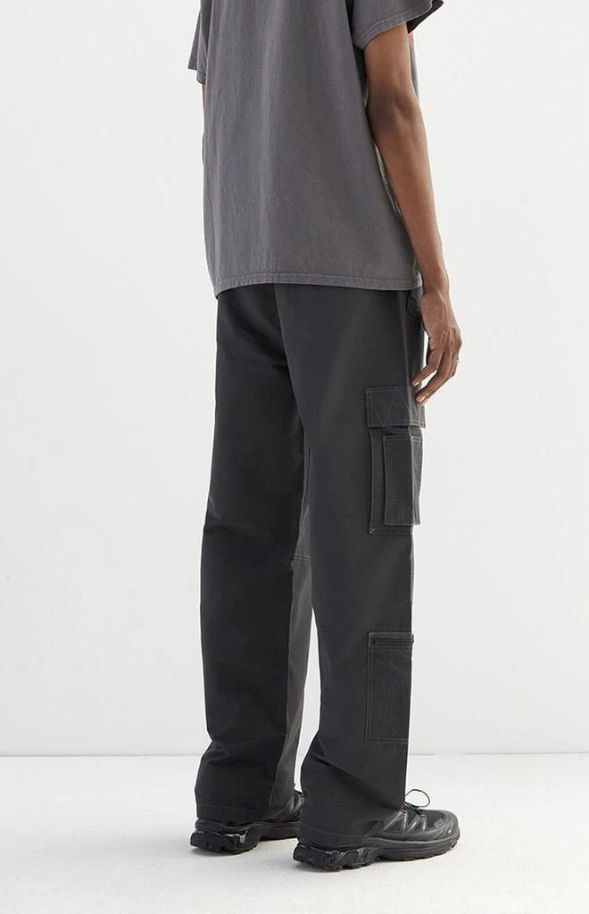 PacSun Black Baggy Cargo Pants 3