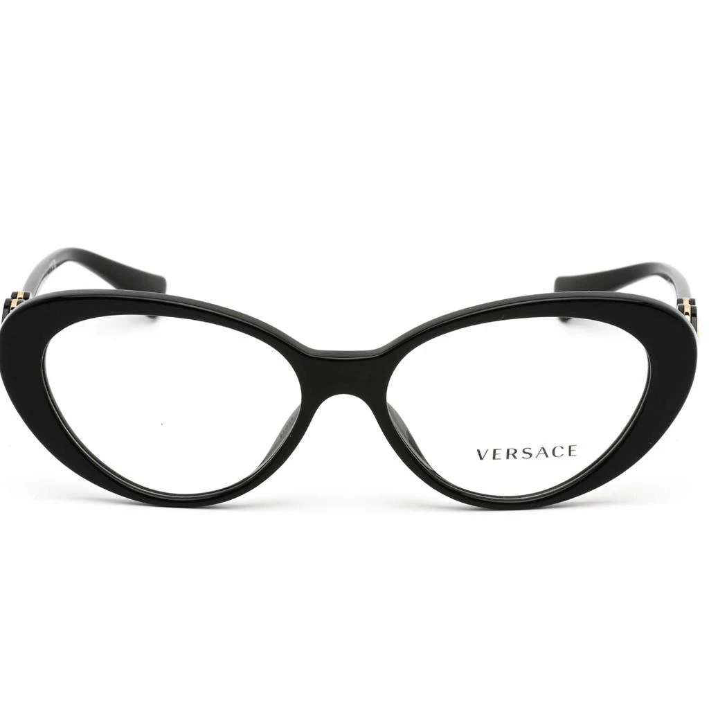 Versace Versace Women's Eyeglasses - Black Cat Eye Plastic Frame Demo Lens | 0VE3331U GB1 2