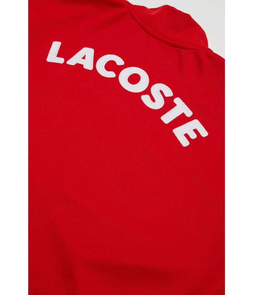 Lacoste Kids Heritage Codes Back Graphic Full Zip Sweatshirt (Toddler/Little Kids/Big Kids) 2