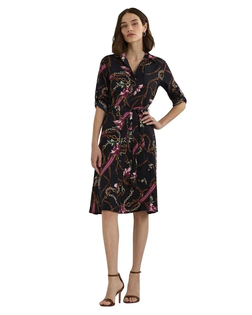 Ralph Lauren Karalynn Long Sleeve Day Dress 2