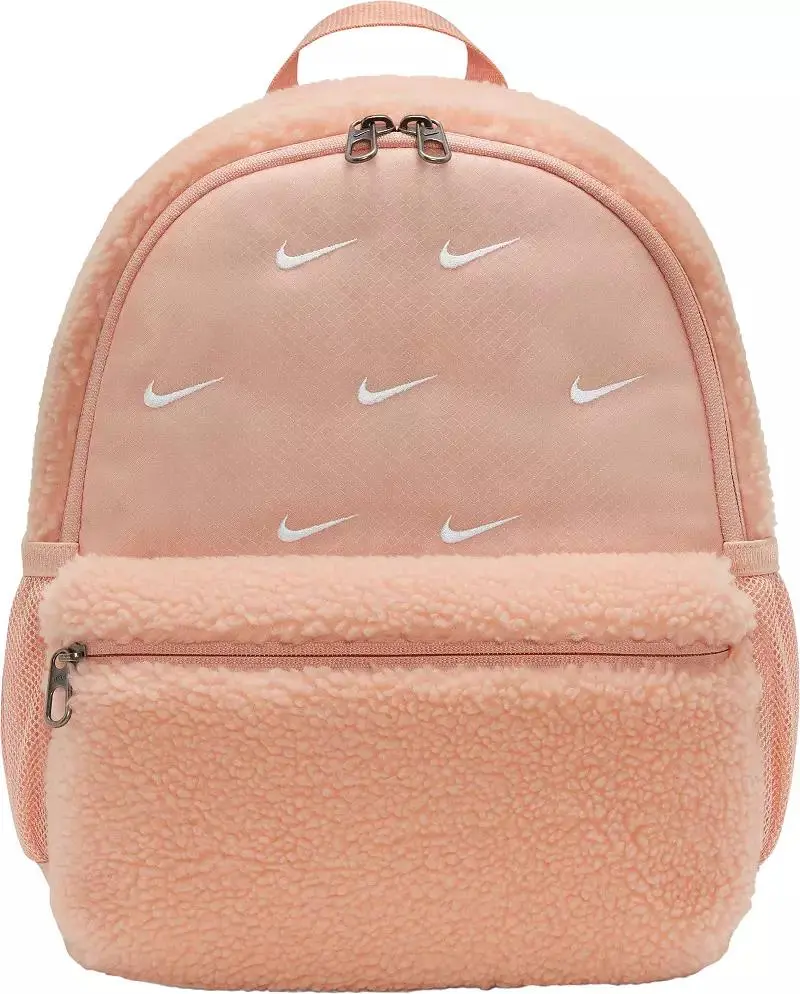 backpack nike rose gold kids Mochila Brasilia Backpack, Pink Fashion The spacious main compartment makes it easy to organize books Pink Backpacks.