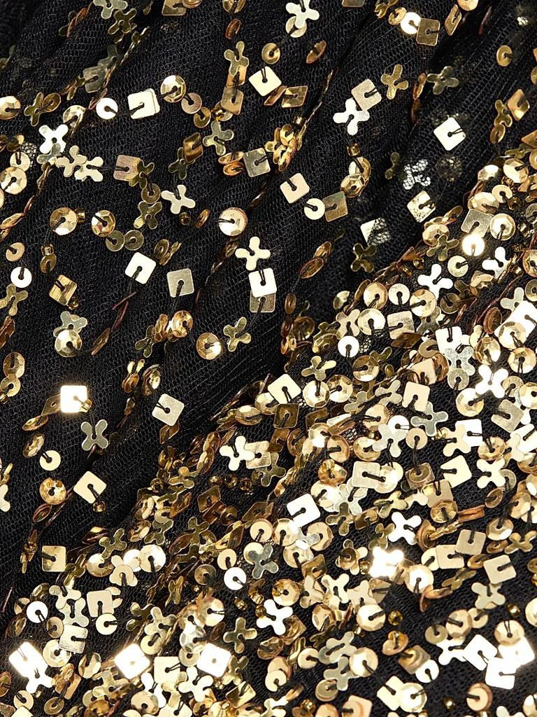 Atelier Prabal Gurung Ina Sequin-Embroidered Long-Sleeve Gown 7
