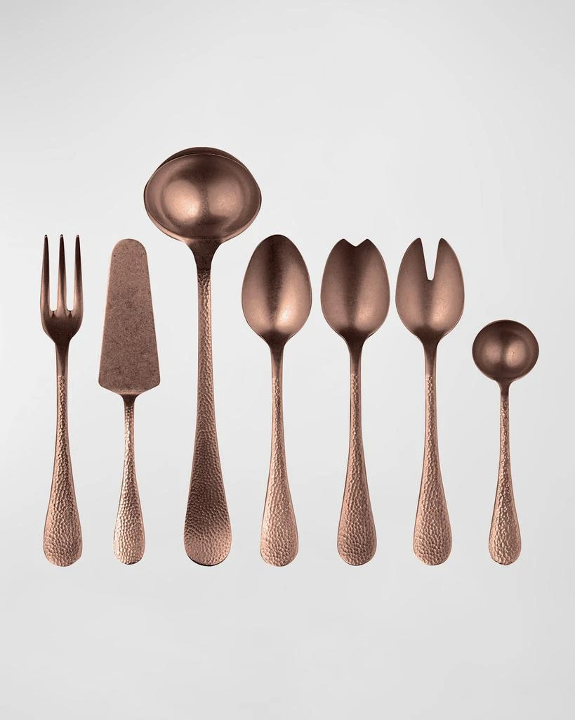 Mepra Epoque Pewter Bronze 7-Piece Serving Set 1