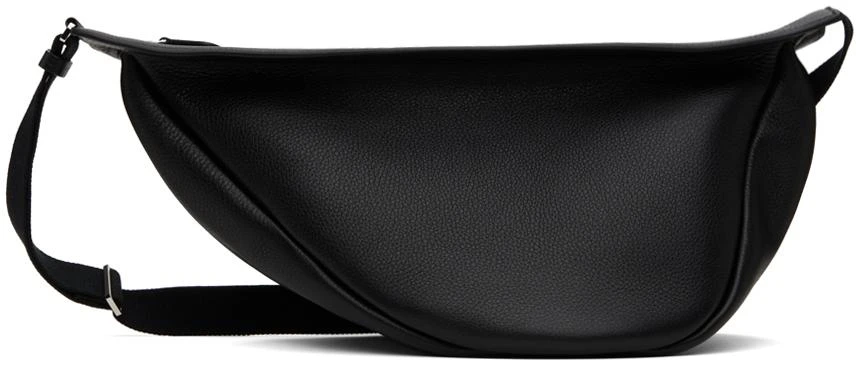 The Row Black Large Slouchy Banana Bag 1