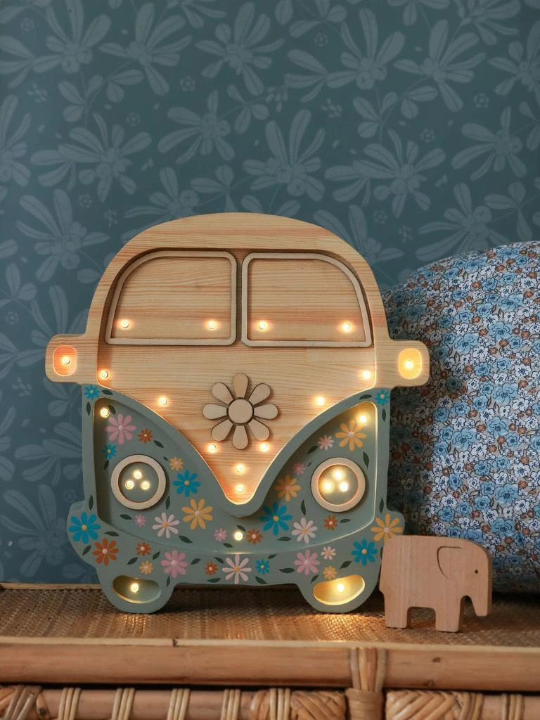 Little Lights Little Lights Van Lamp in Blue (31×29x5.5 cm) 2