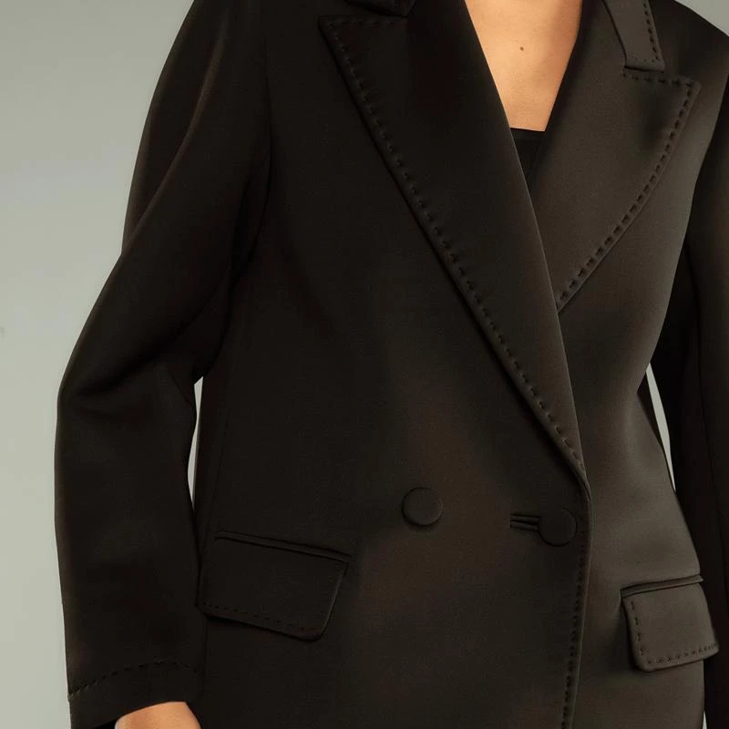Cynthia Rowley Bonded Pick Stitch Jacket 2