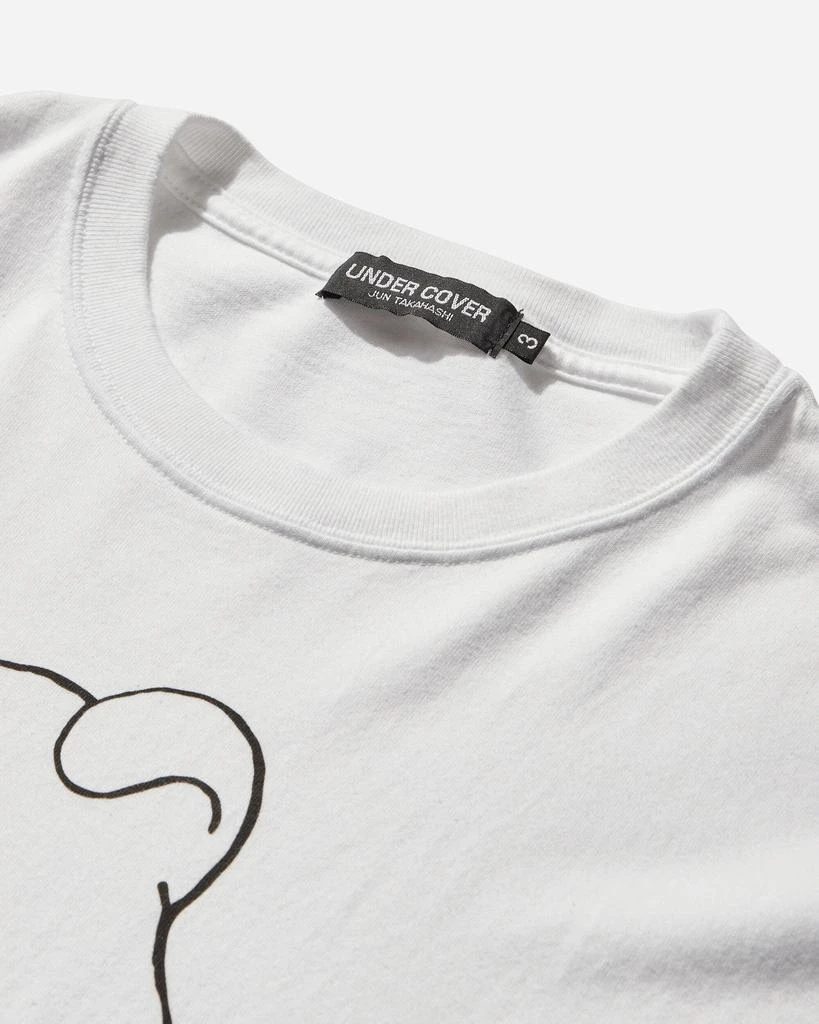 UNDERCOVER Men's Teddy Bear Signature T-Shirt White 4