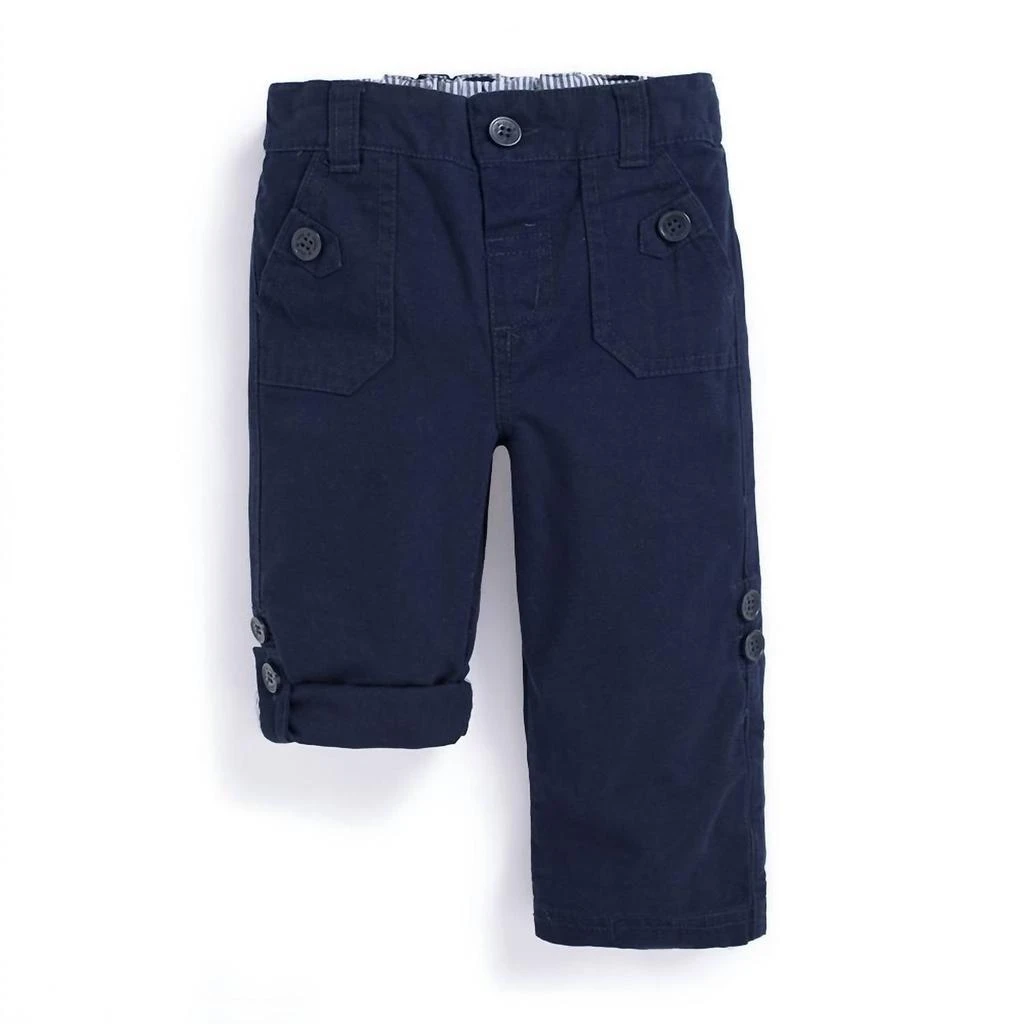 JoJo Maman Bébé Jojo Maman Bebe - Boy's Twill Turn Up Trousers 3