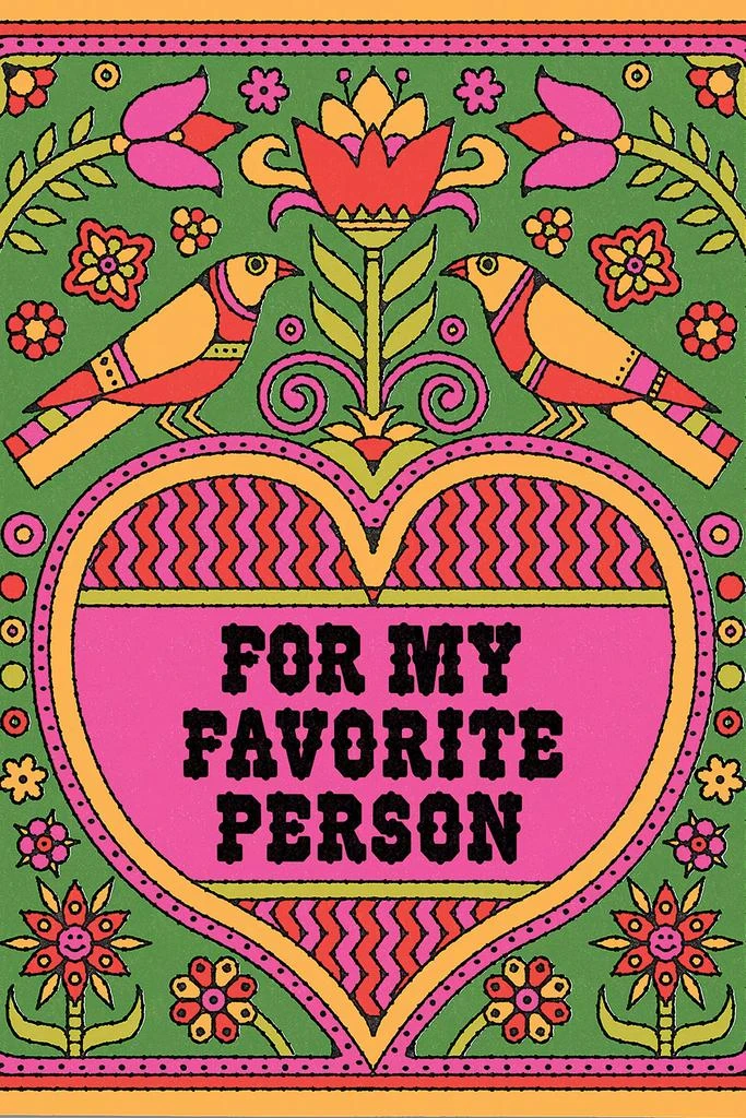 Red Cap Cards Red Cap Favorite Person Love Greeting Card 2