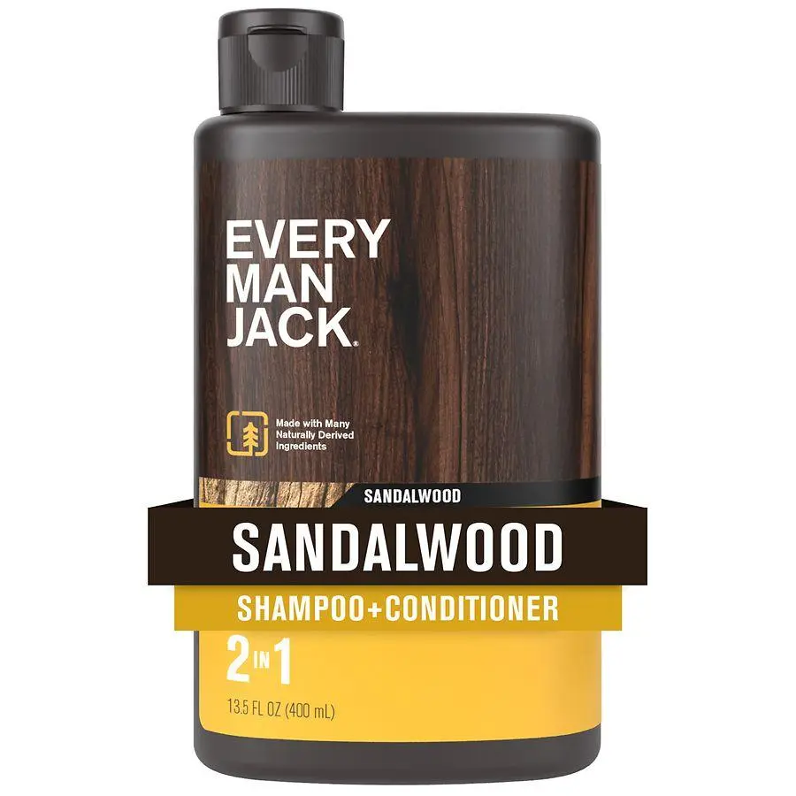 Every Man Jack 2-in-1 Shampoo + Conditioner Sandalwood
