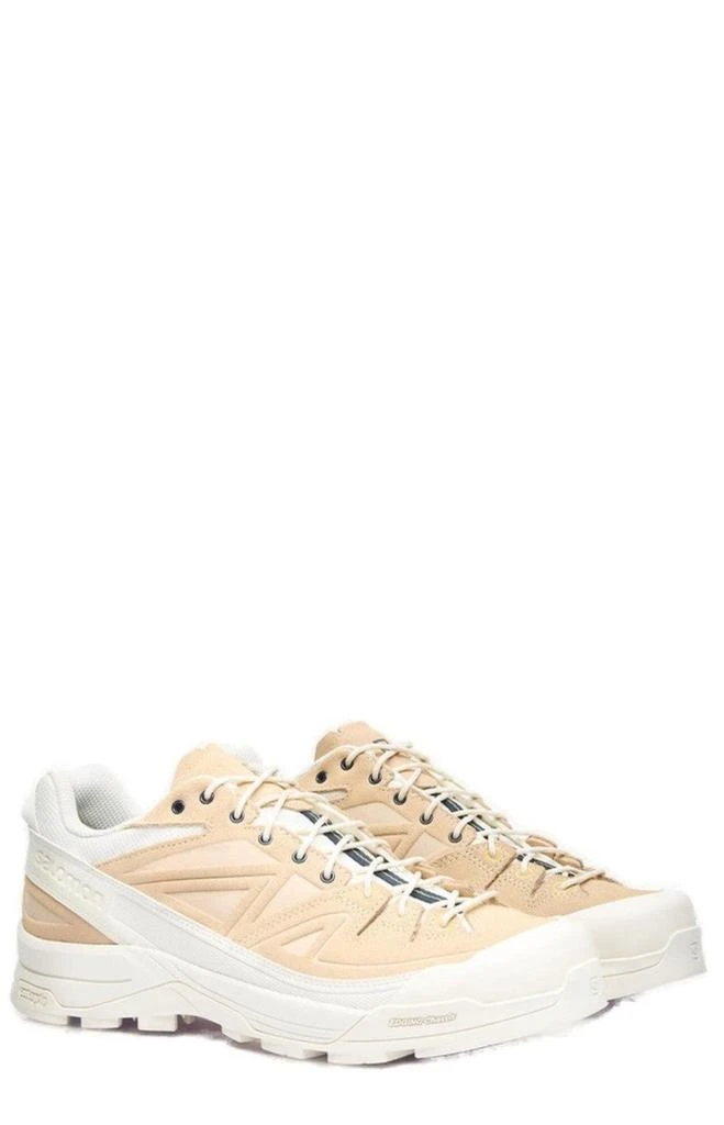 Salomon Low-Top Sneakers with Suede and Canvas Detailing 3