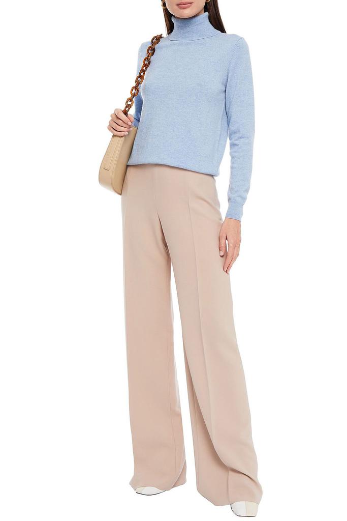 N.PEAL Mélange cashmere turtleneck sweater