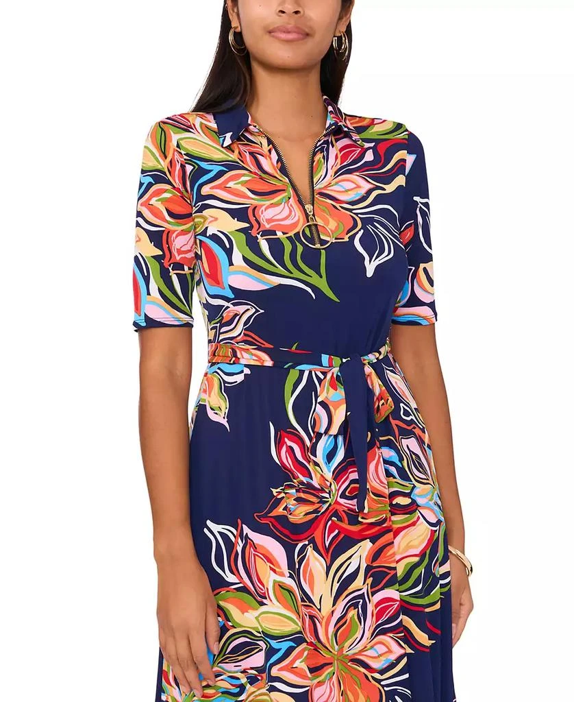 MSK Women's Floral-Print Midi Dress 3