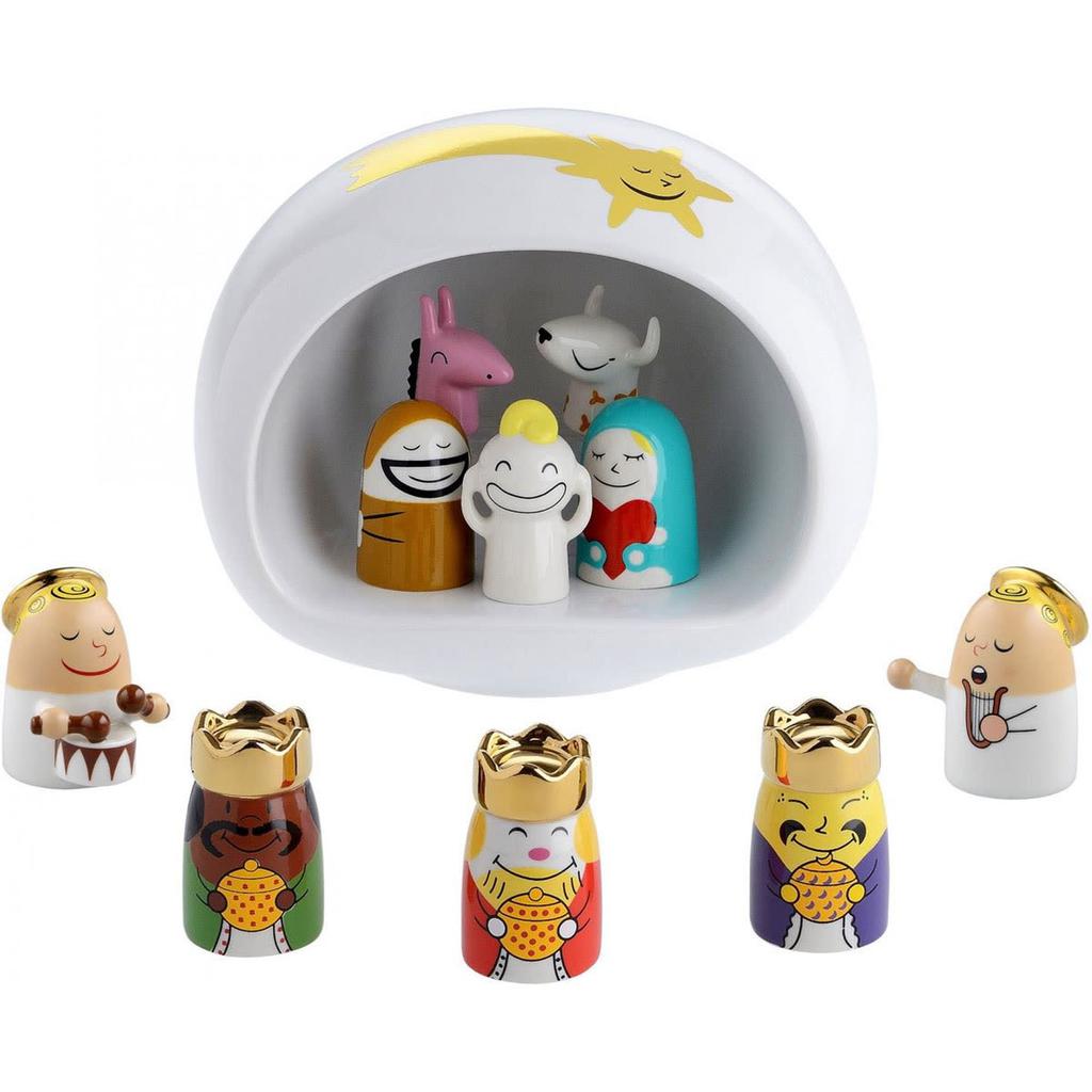 Alessi Set Presepe 10 Pezzi