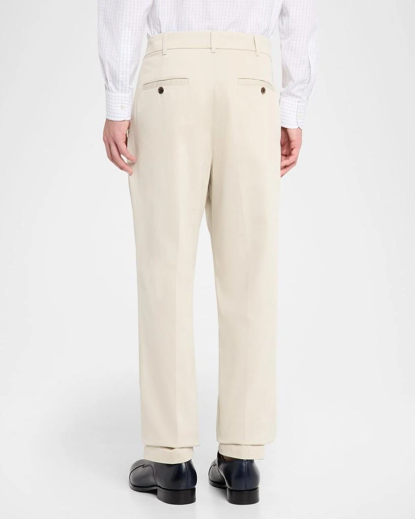 Dunhill Men's Cotton Twill Straight-Leg Chino Pants 3