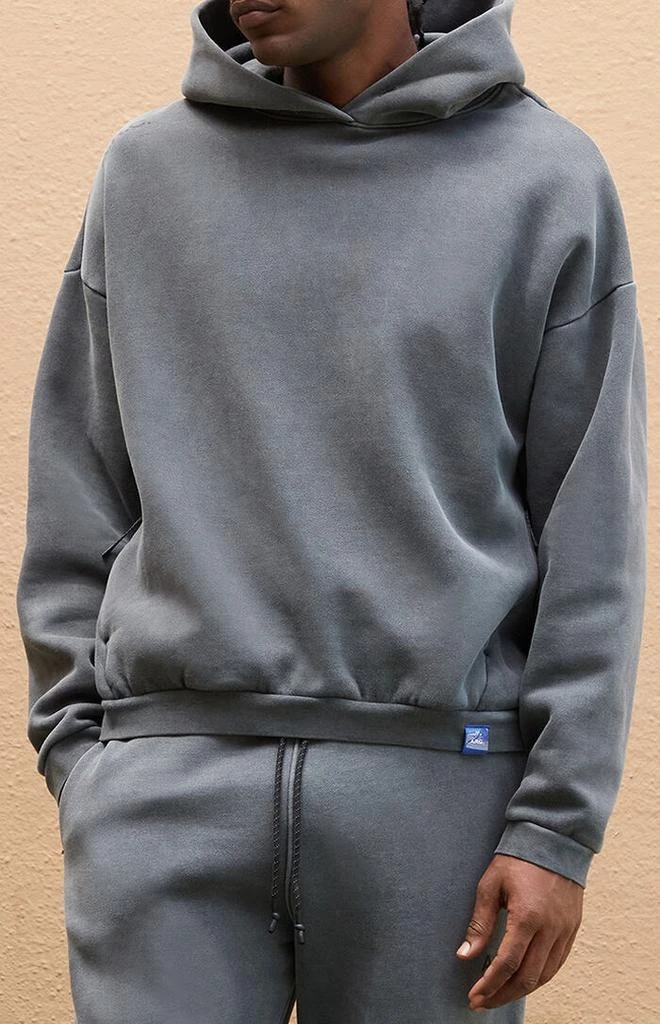 A.R.C. Black Vintage Wash Heavyweight Fleece Hoodie 3