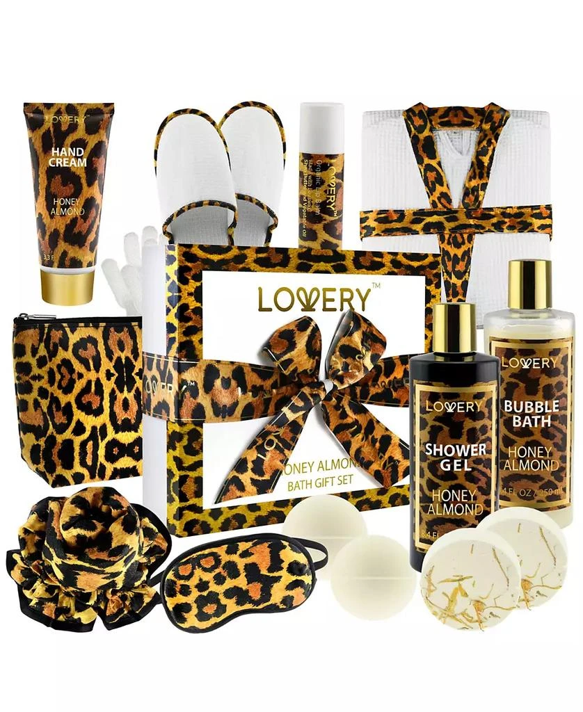 Lovery 17-Pc. Honey Almond Bath & Body Gift Set, Created for Macy's 1