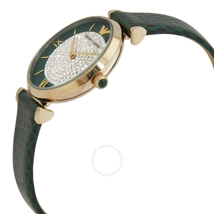 Emporio Armani Gianni T-Bar Quartz Green 2