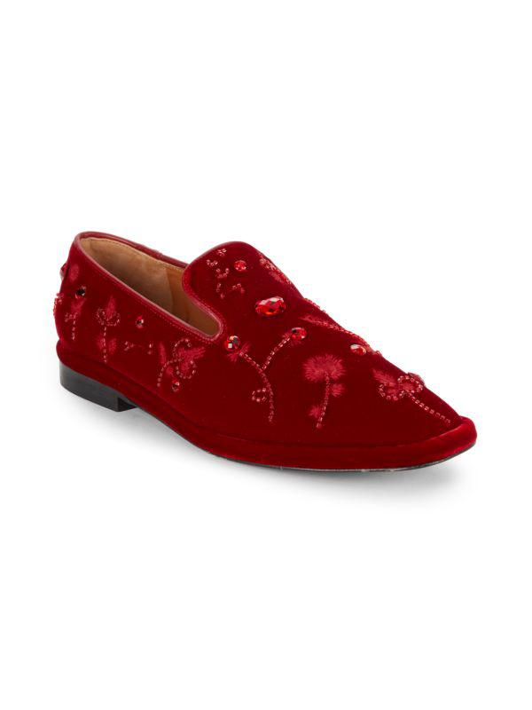 Clergerie Olia Embellished Pattern Loafers