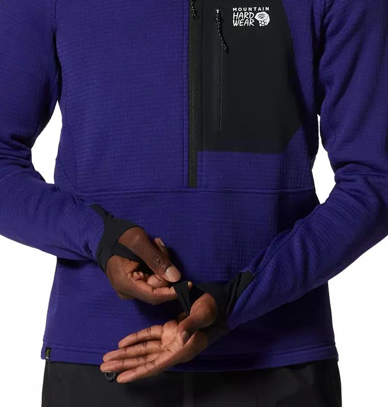 Mountain Hardwear Mountain Hardwear Men's Polartec Power Grid 1/2 Zip Jacket 5