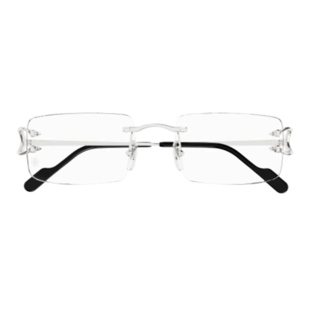 Cartier Cartier Rectangle Frame Glasses 1