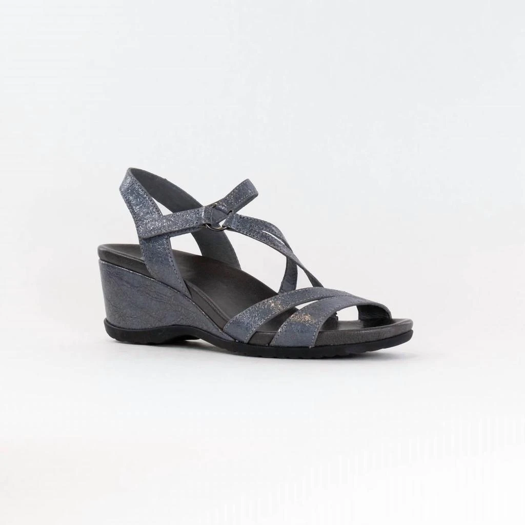 Dansko Women's Addyson Wedge Heels In Pewter 2