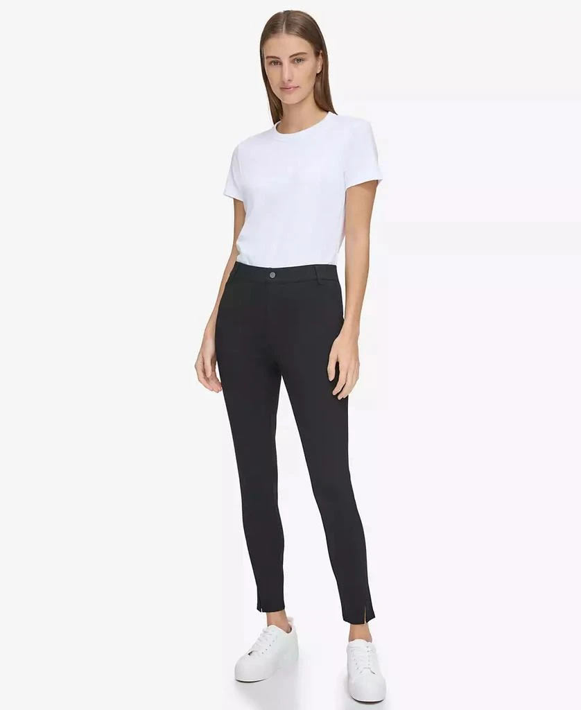 Marc New York by Andrew Marc Women's Pull On Ponte Pants with Twisted Seams 5