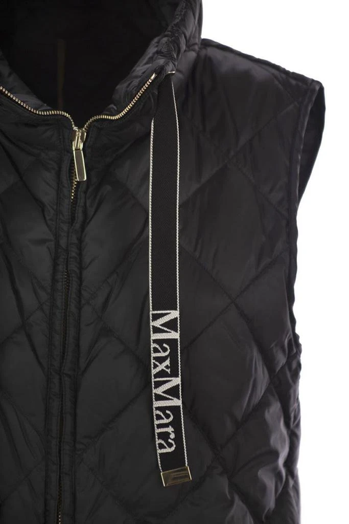 MAX MARA THE CUBE Max Mara The Cube Tegic - Drip-Proof Canvas Padded Waistcoat 4