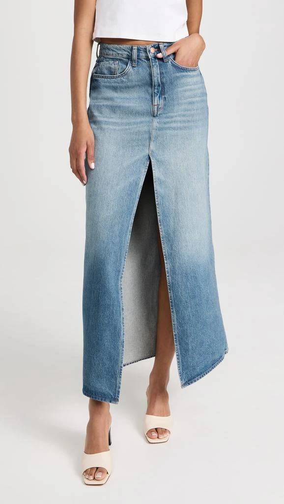 Triarchy Ms. Westwood High-Rise Slit Denim Skirt 1