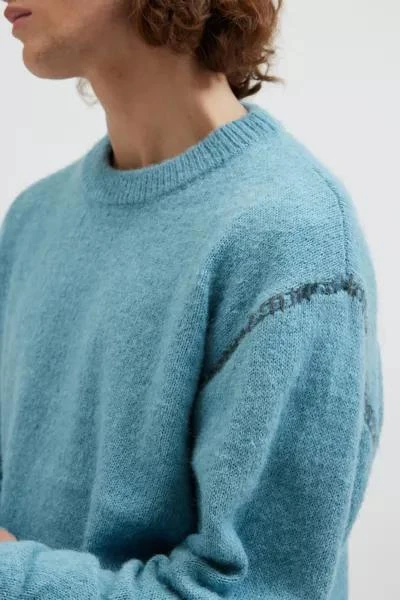 Urban Outfitters UO Hudson Shrunken Crew Neck Sweater 4