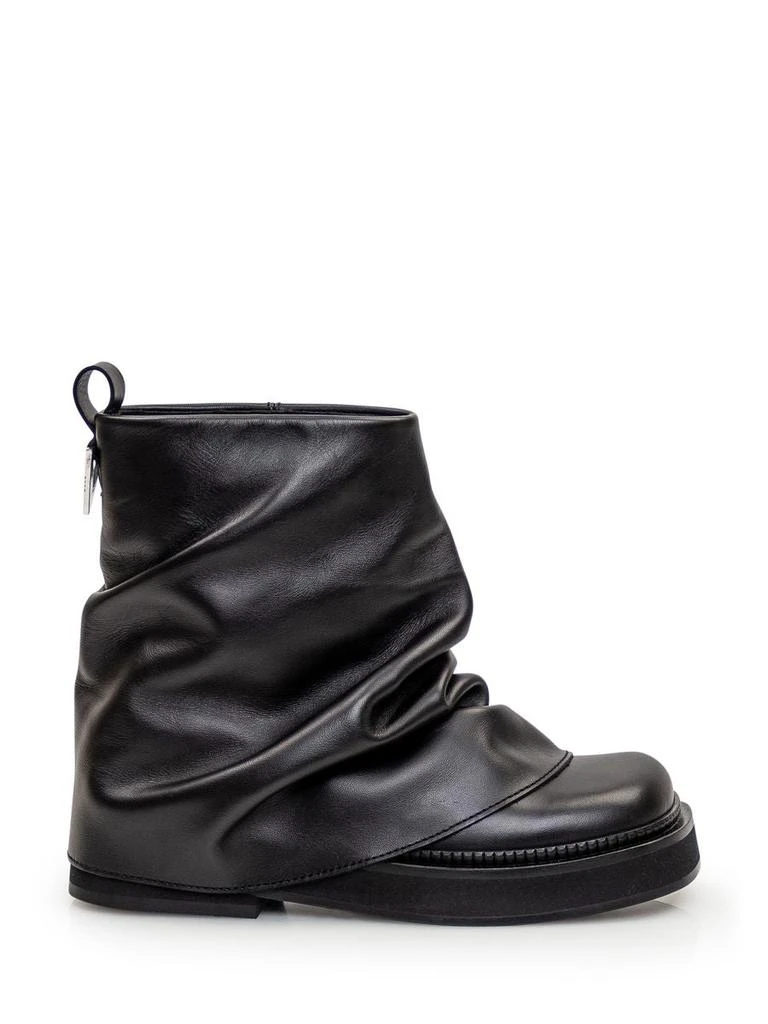 The Attico The Attico Black Leather Boots 1