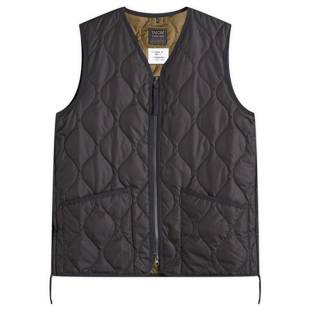 Taion Taion Military Zip V-Neck Down Vest
