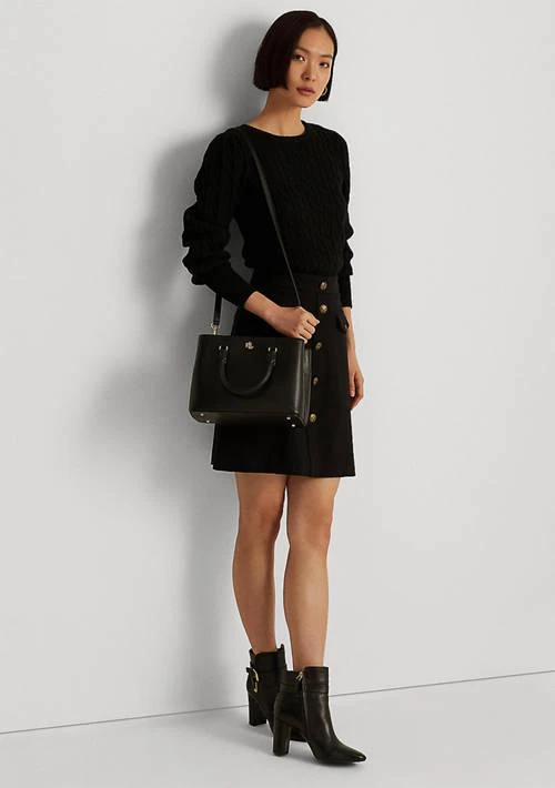 Ralph Lauren Ralph Lauren Leather Small Marcy Satchel 4