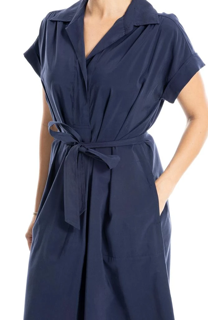 Max Studio Short Sleeve Maxi Shirtdress 3