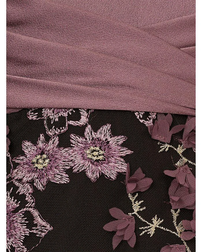 Aidan Mattox Embroidered Gown 6